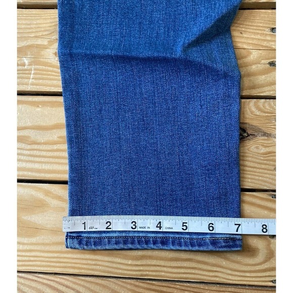 NWT Old Navy Women’s Blue Mid Rise Power Slim Jeans Size 12 Short - Picture 9 of 9